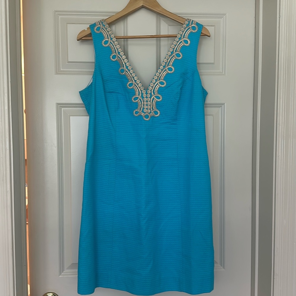 Lily Pulitzer turquoise dress